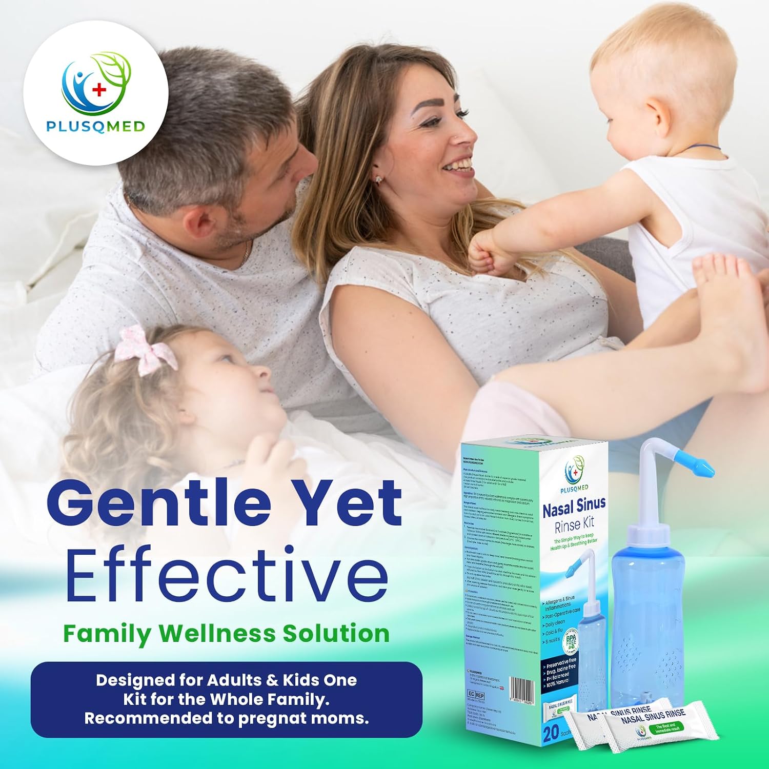 Thumbnail 4 de Neti Lota 500 ml con 20 bustine di sale – irrigatore nasale per adulti e bambini da 5 anni