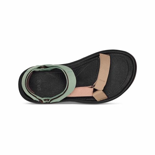 Detalle 2 de Teva Womens Hurricane XLT2 Sandals – Basil/Maple Sugar Multi, UK 5