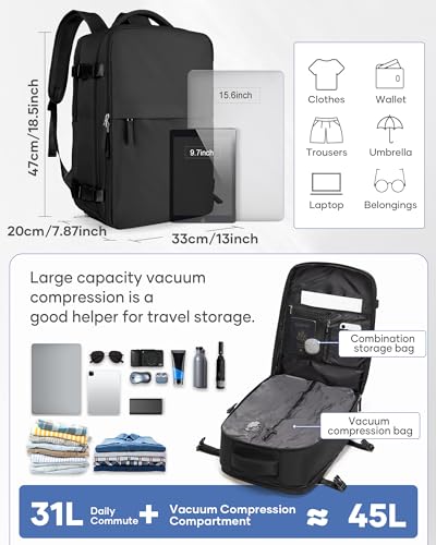 Detalle 2 de HPLQQ W1 Mochila cabina avión con vacío