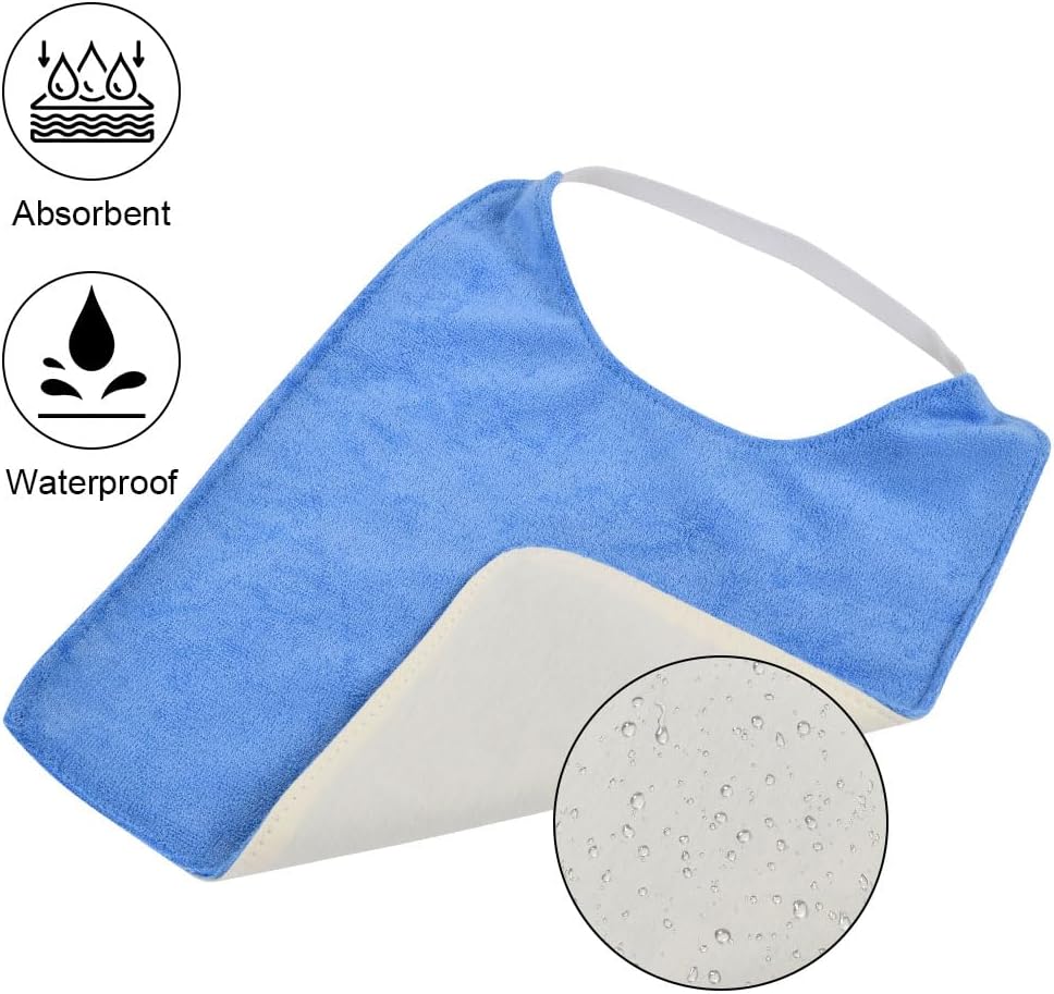 Detalle 2 de Vicloon Baby Lätzchen Frottee wasserdicht 5er Set
