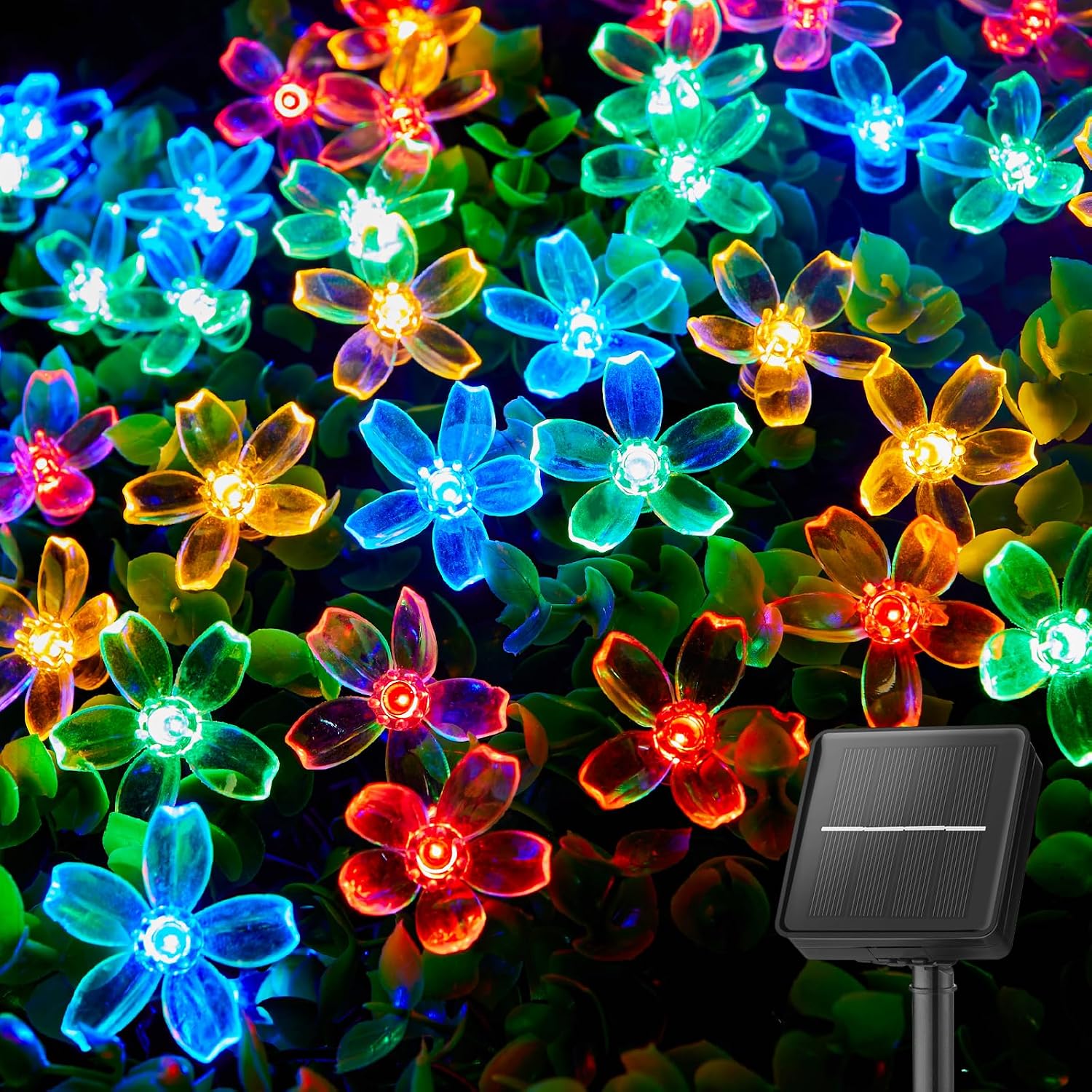 Detalle de Brightown Solar Flower String Lights 60 LED