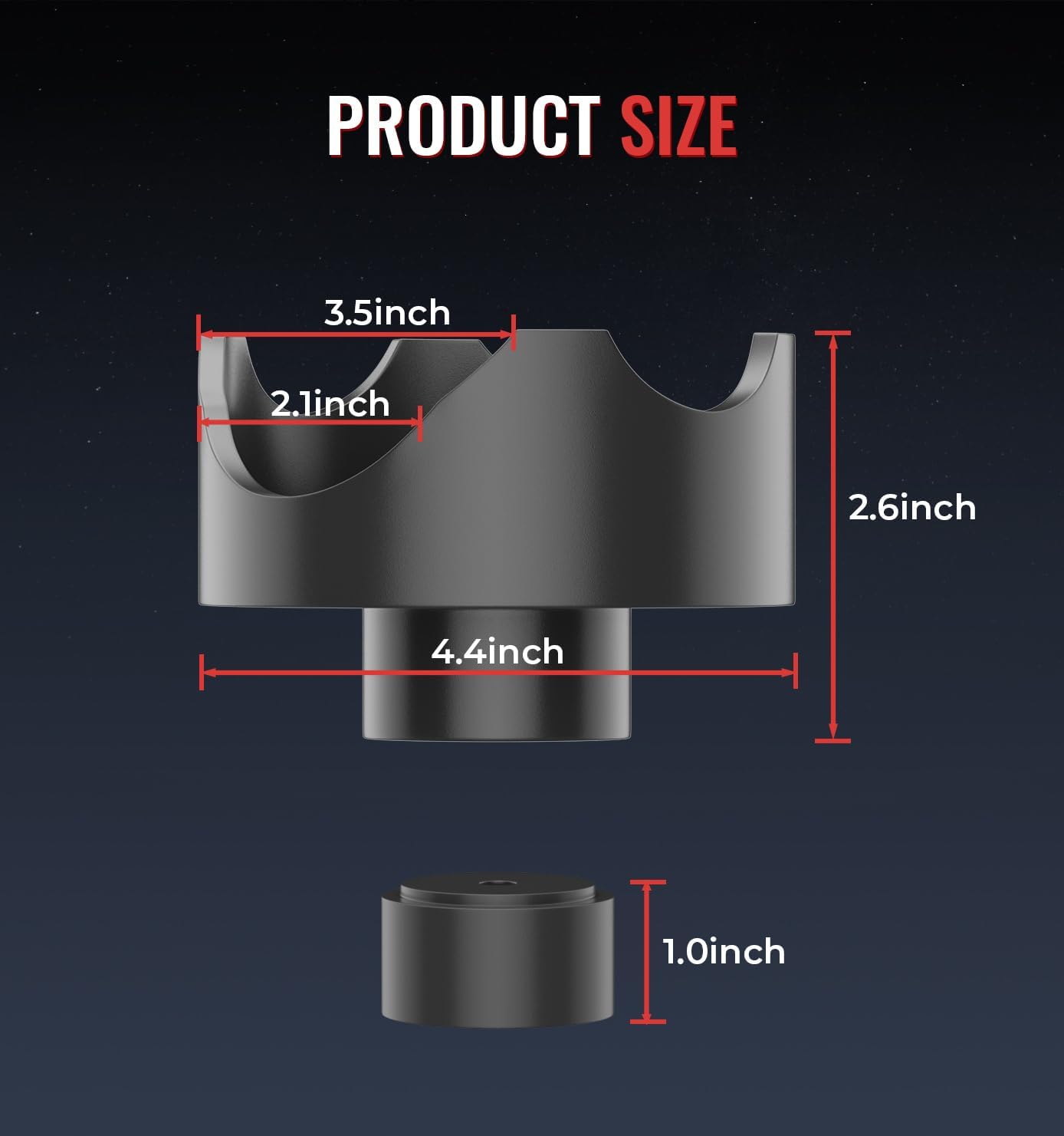 Detalle de Xprite Bottle Jack Adapter 2-in-1