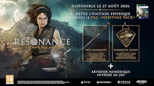 Detalle 2 de Resonance : A Plague Tale Legacy sur PlayStation 5 – précommande physique avec Heritage Pack (Happy Mom)