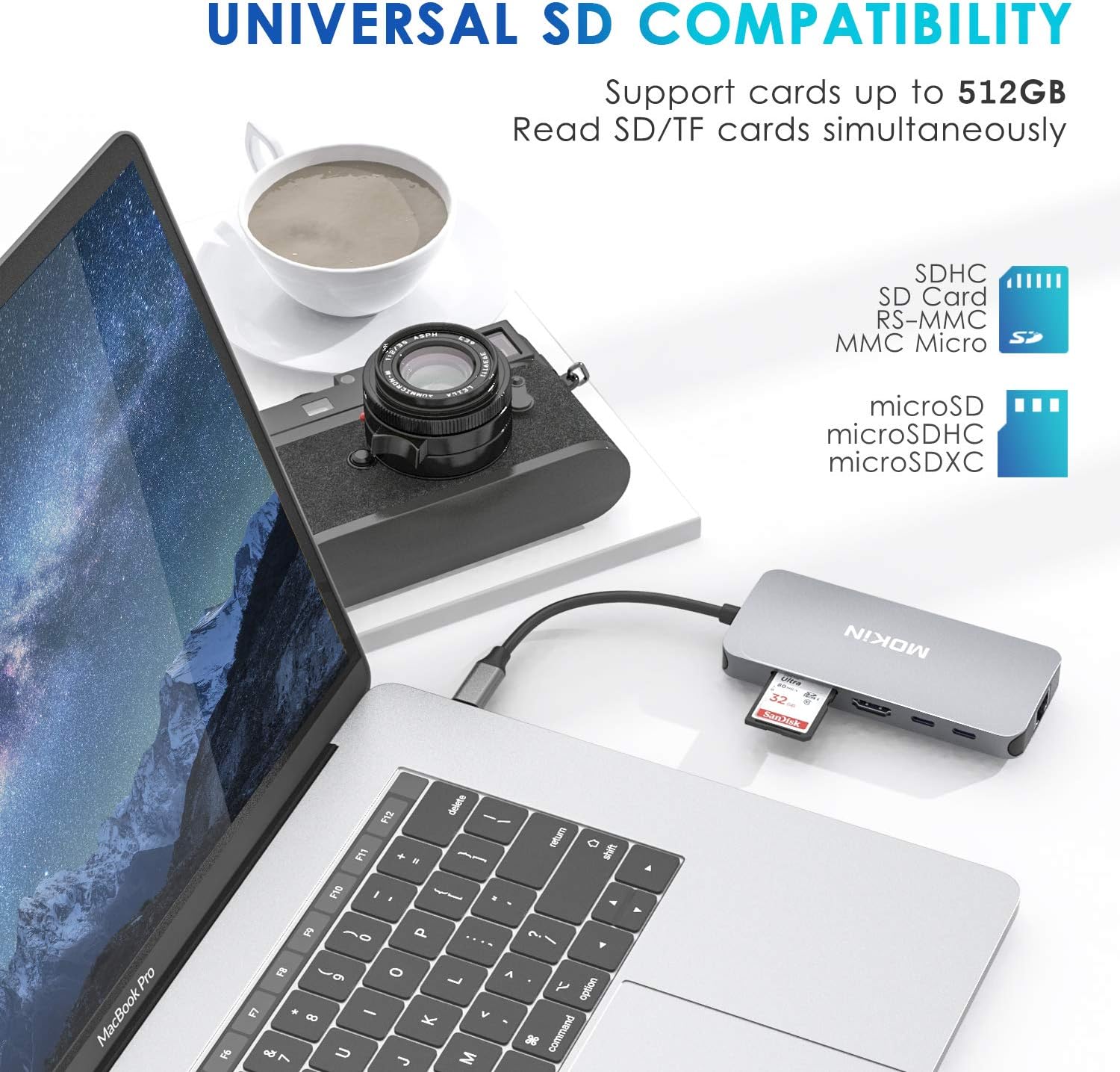 Thumbnail 6 de MOKiN UC0501 9-in-1 USB-C Hub with HDMI, Gigabit Ethernet and 100W PD