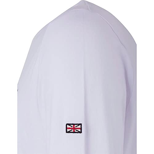 Detalle 2 de Pepe Jeans Original Basic 2 Long N Camiseta de algodón de manga larga slim para hombre, blanco (White) – XS