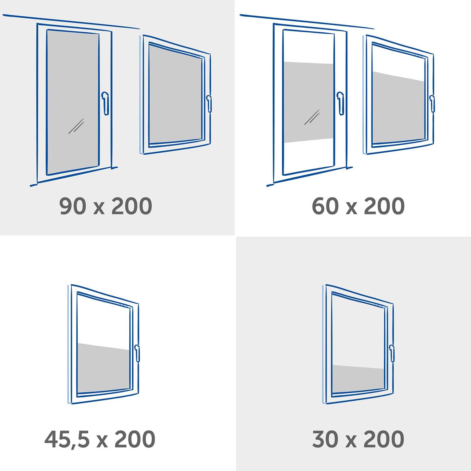 Thumbnail 6 de Blumtal Film fenêtre anti-regard auto-adhésif effet verre dépoli 90 x 200 cm