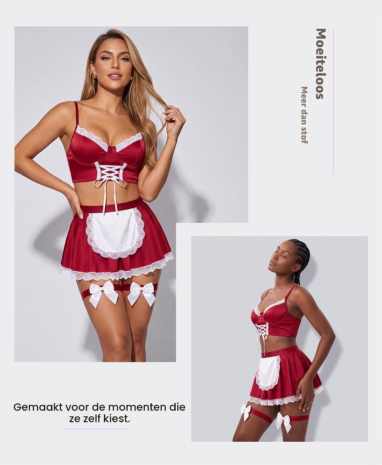 Detalle de RSLOVE lingerieset voor dames voor Halloween en cosplay