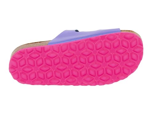Detalle 2 de Lico Mädchen Bioline Kids Pantoletten – Lila Pink, Größe 37 EU