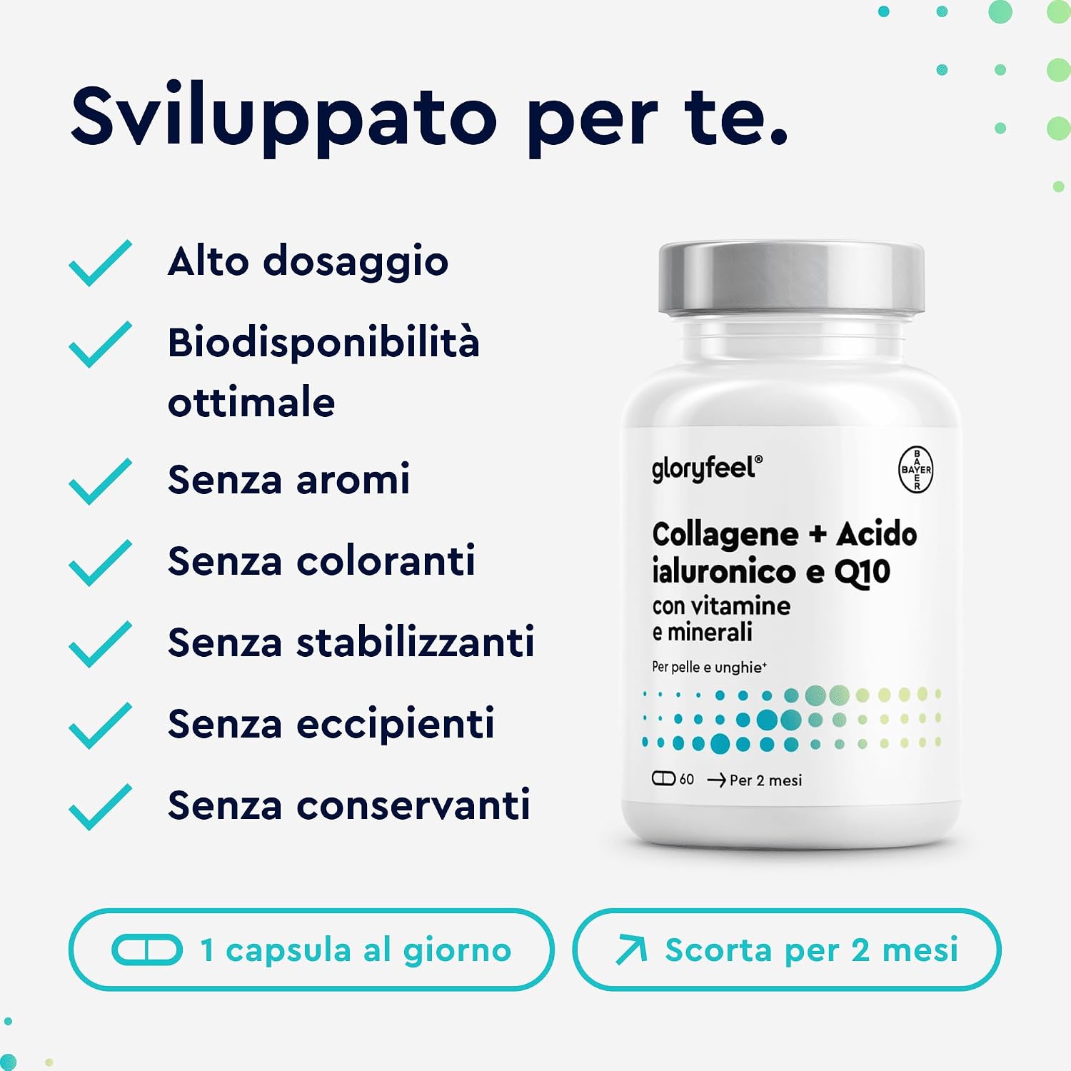 Thumbnail 4 de Collagene Marino 60 capsule per pelle e articolazioni