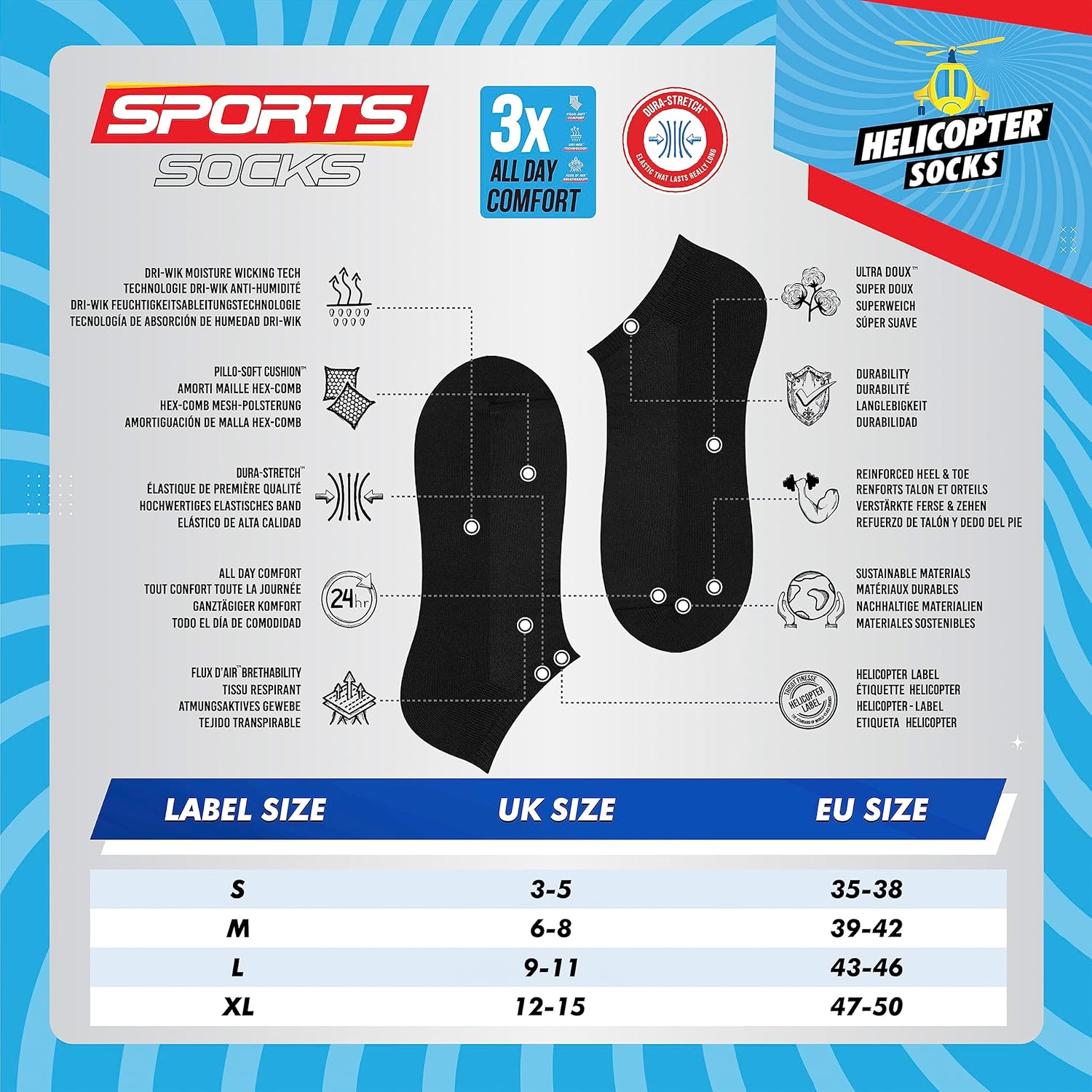 Thumbnail 3 de SOXCO Chaussettes basses lot 10