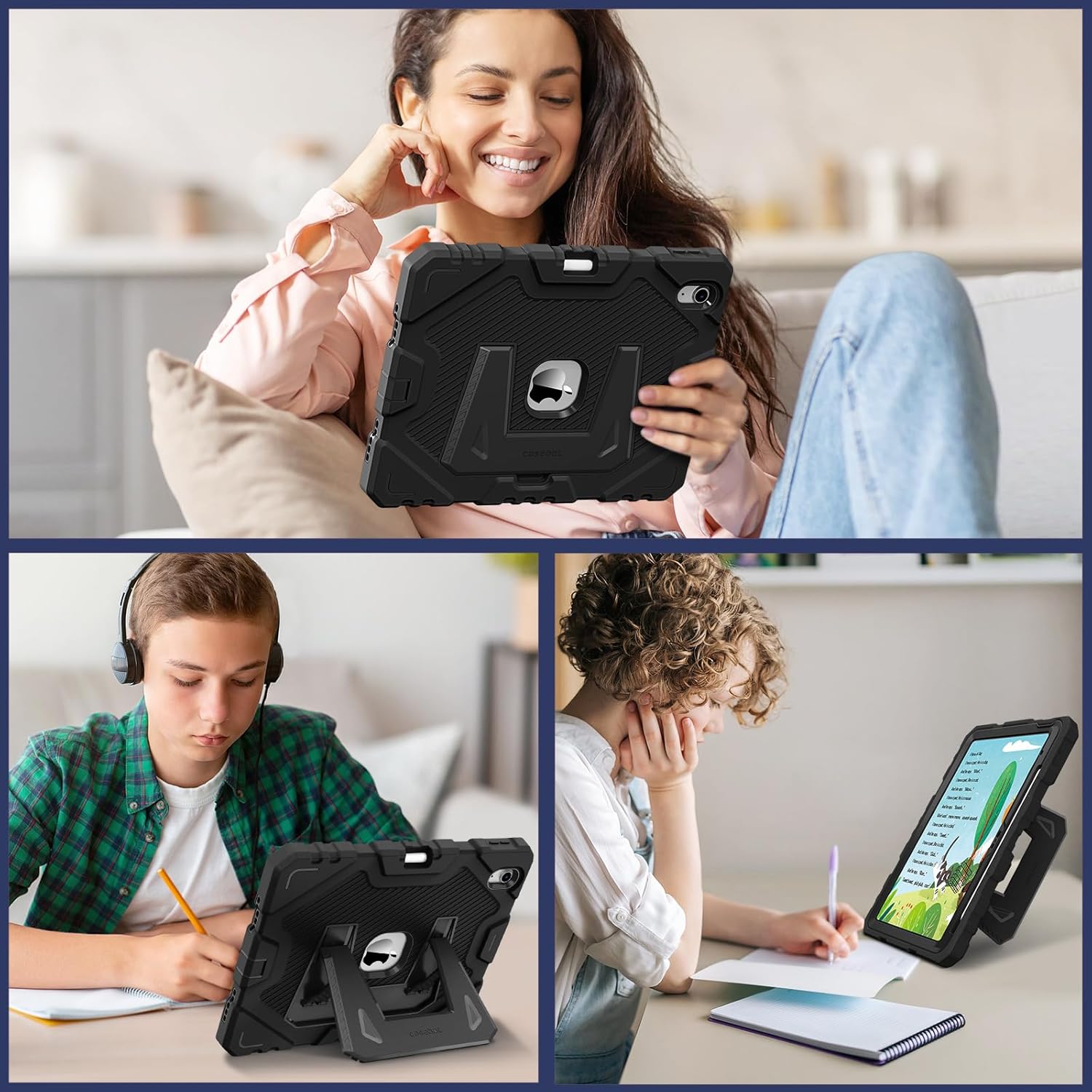 Thumbnail 6 de FINTIE Kids Case for iPad 11in, shockproof stand