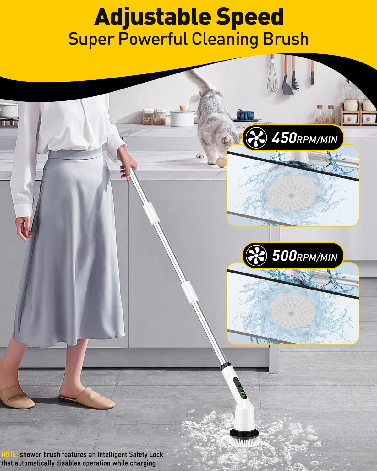 Thumbnail 2 de Electric Spin Scrubber 2-Speed Cordless Brush 🧽