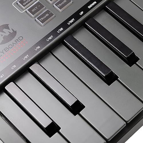 Thumbnail 2 de RockJam Go 25 Key: controller MIDI Bluetooth USB con 8 drum pad retroilluminati e 8 knob