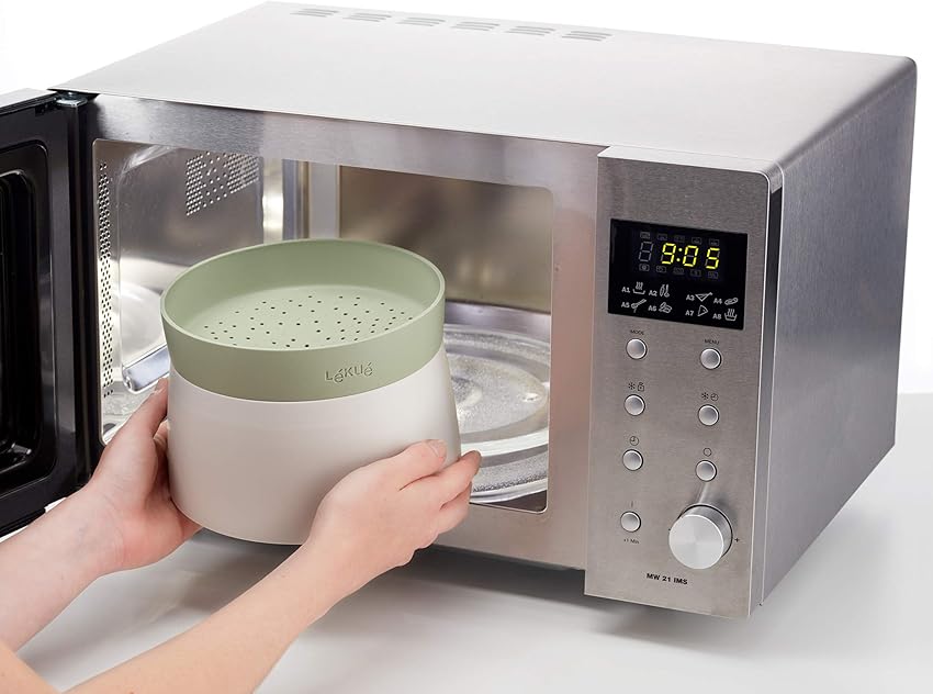 Thumbnail 6 de Lékué Recipiente Verde para Cocinar Quinoa y Arroces 🍚