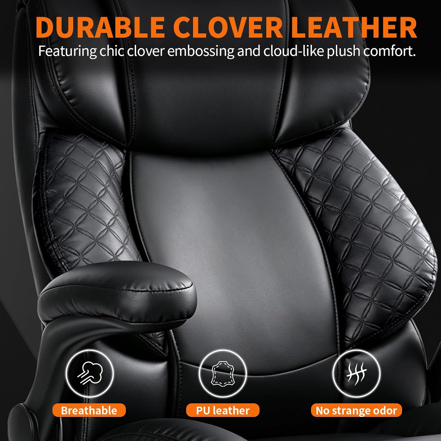 Detalle de EGSEAT Office Chair, 500 lbs