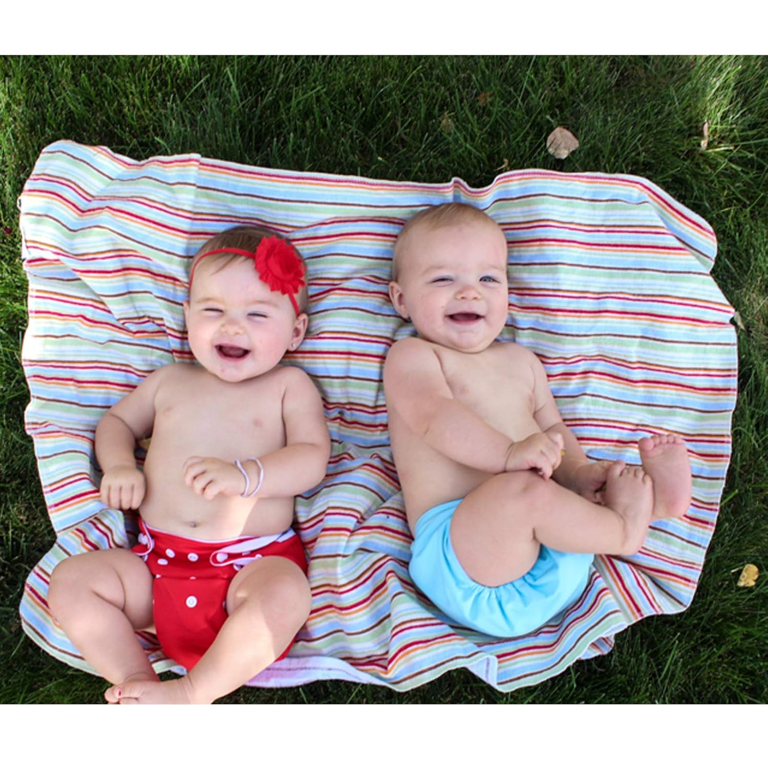 Thumbnail 6 de ALVABABY Cloth Diapers, 6-Pack with 12 Inserts, Adjustable Waterproof Covers