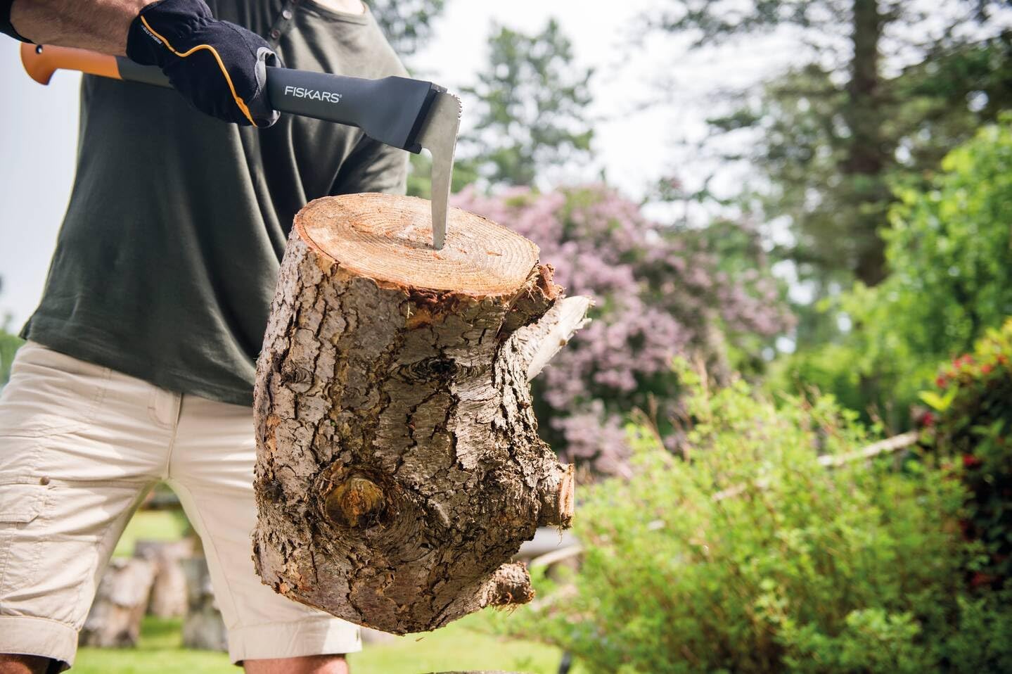 Thumbnail 4 de Fiskars Zappino tiratronchi WoodXpert XA22, 78,5 cm – lama in acciaio temprato, manico in plastica rinforzata con fibra di vetro