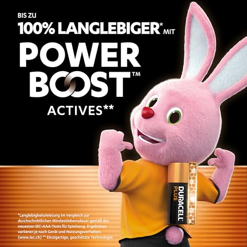 Thumbnail 1 de Duracell Plus AAA Alkaline-Batterien (LR03) – 20 Stück, 1,5 V
