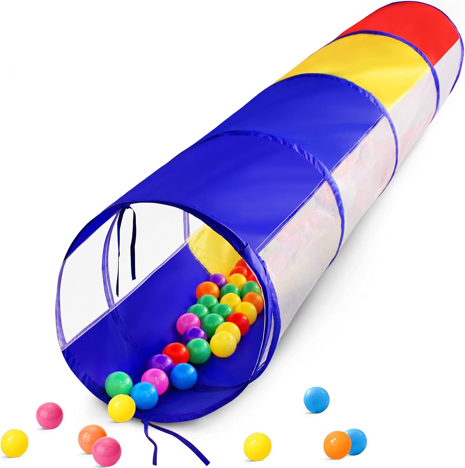 Detalle de Kids Play Tunnel Pop-Up Crawl 1.5m for Toddlers