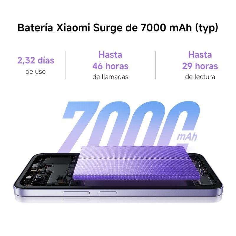 Thumbnail 2 de Xiaomi Redmi 15 4G 6GB/128GB - 6.9'' Gris Titán, autonomía y pantalla inmersiva