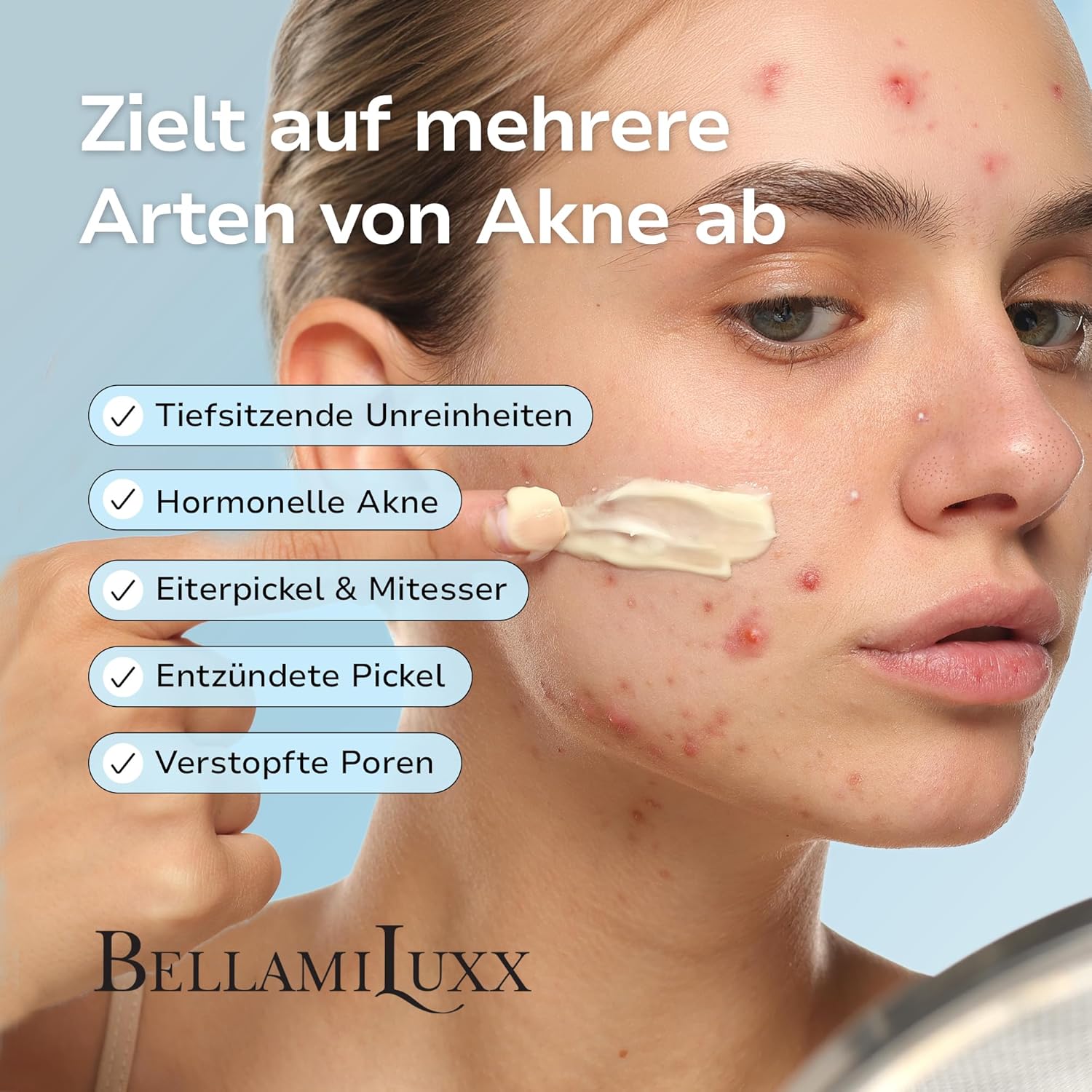 Detalle de BellamiLuxx Akne Creme Hautpflege
