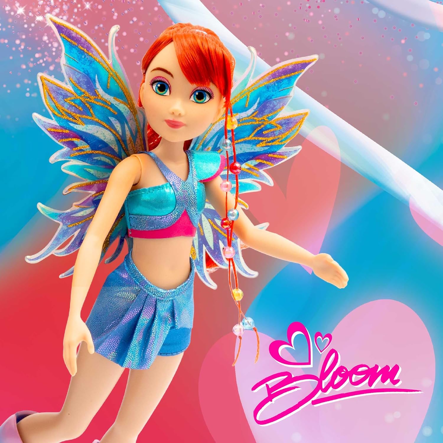 Thumbnail 1 de Winx, Poupée articulée 26 cm – Bloom, série Fairy, modèle Fairy – bleu
