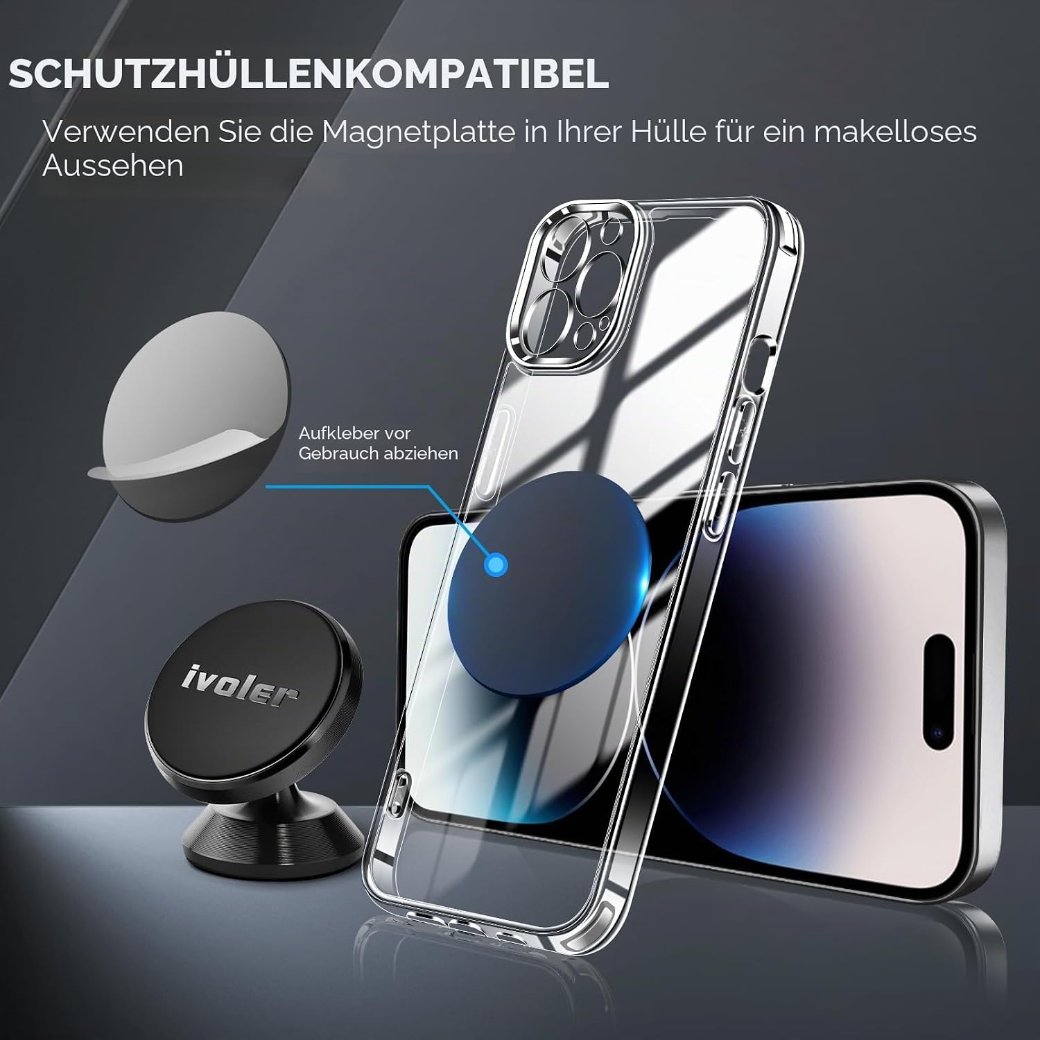Thumbnail 5 de ivoler Handyhalter Auto 360°