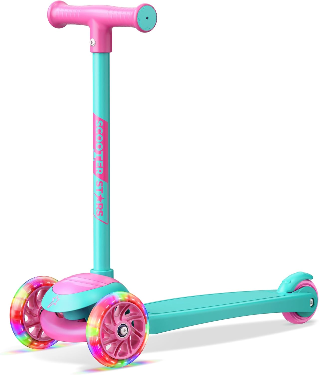 Detalle de 3 Wheel Scooter for Kids LED Light-Up Wheels 🛴