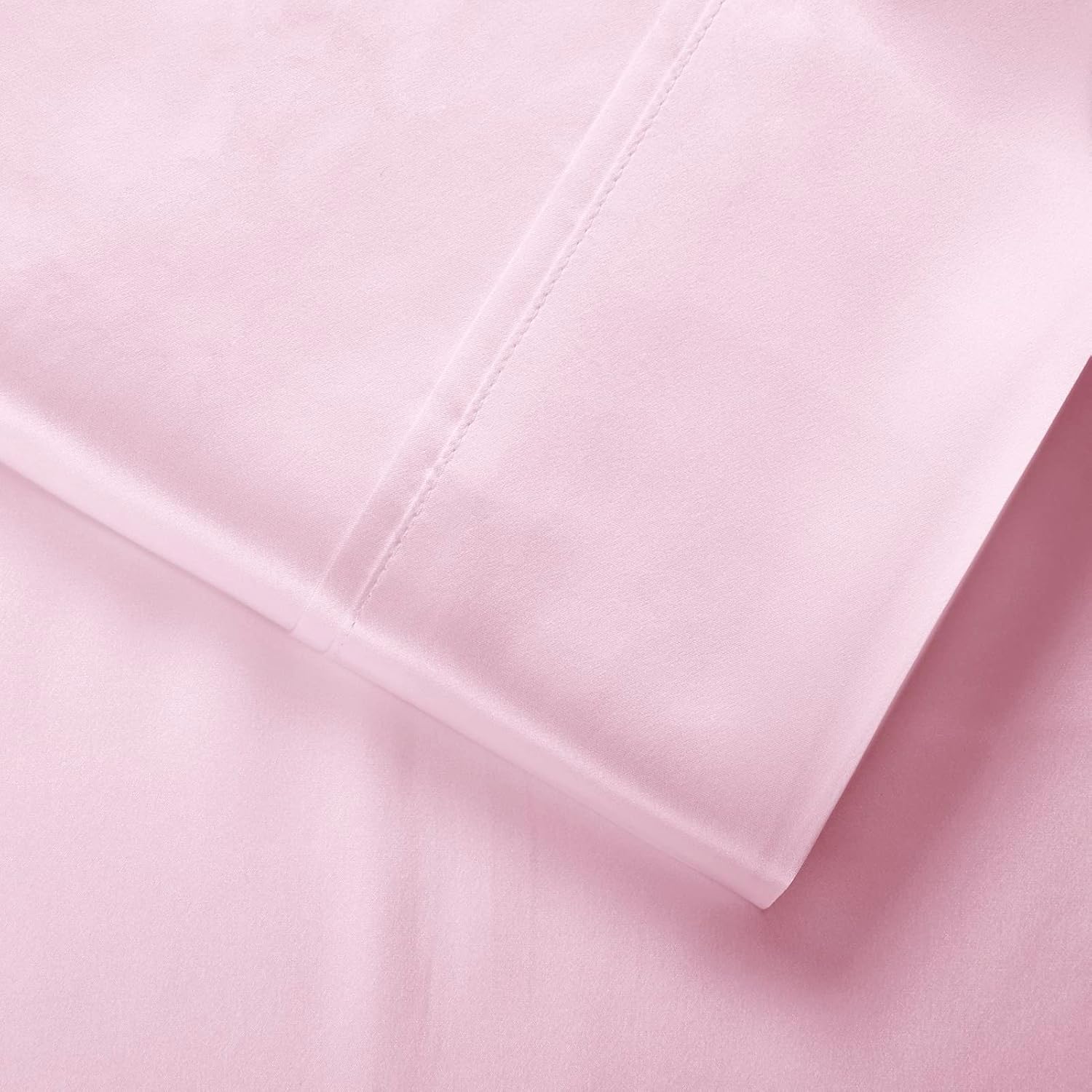 Detalle 2 de Satin Bed Sheet Set, Twin Size