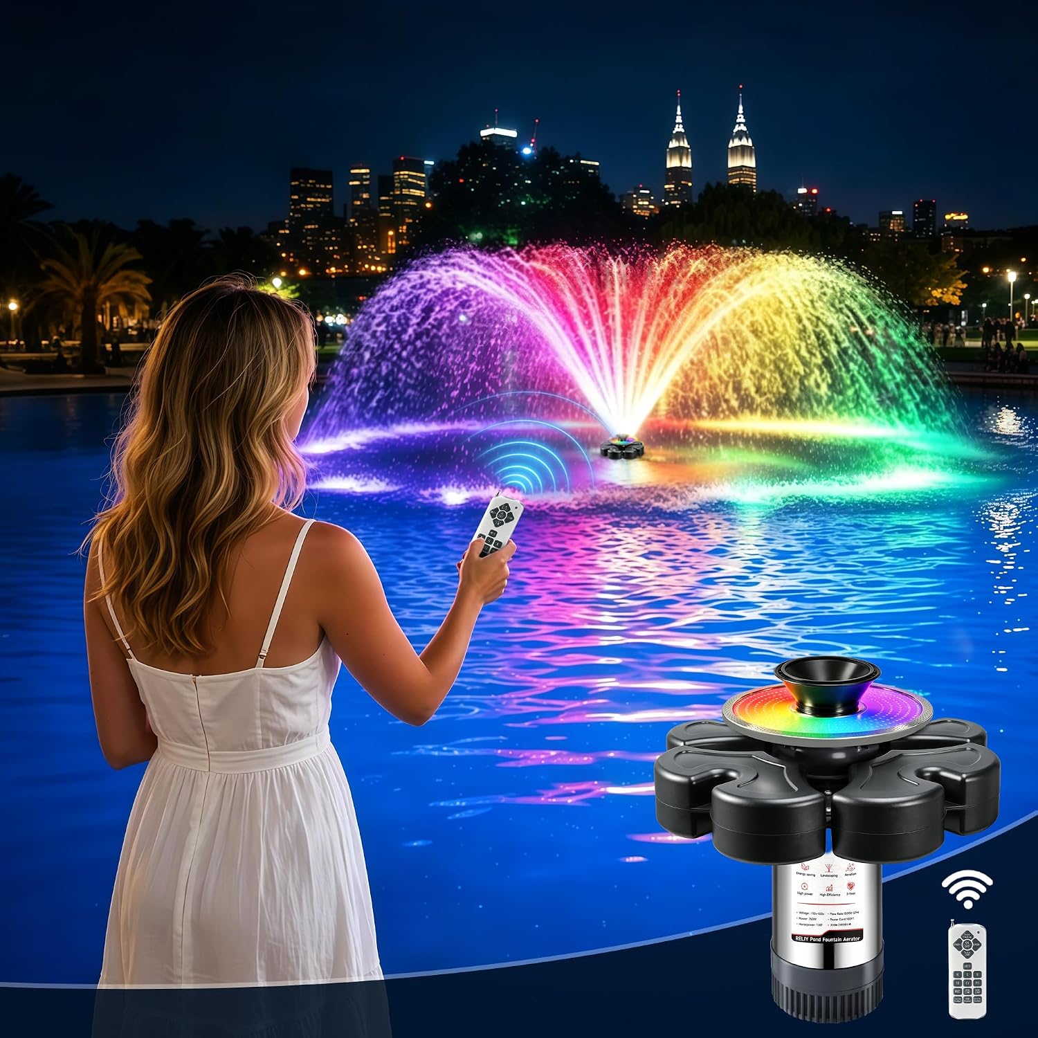Detalle 2 de RELIY Pond Fountain 1HP