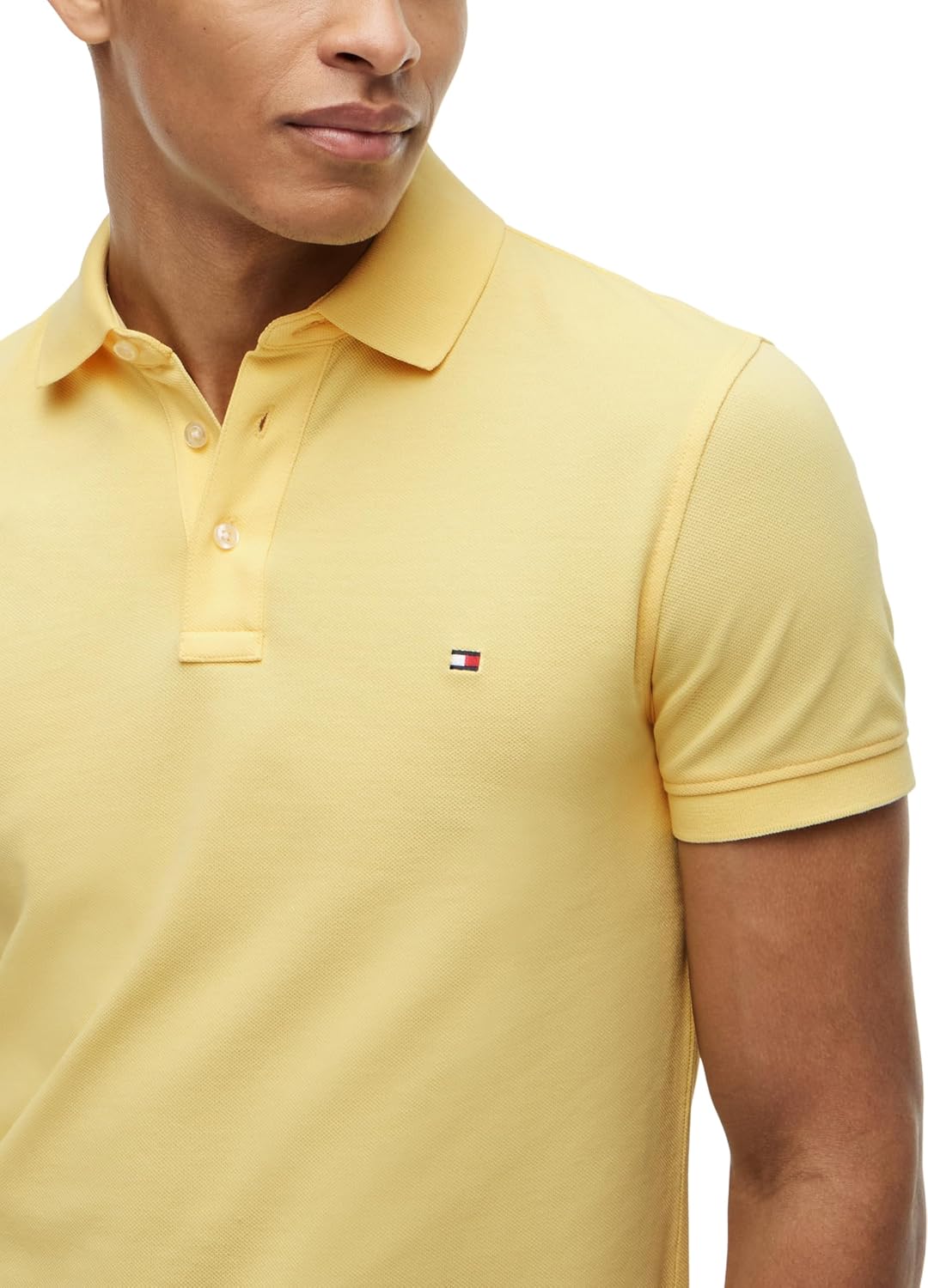 Detalle de Tommy Hilfiger 1985 Polo hombre Slim L, 96% algodón