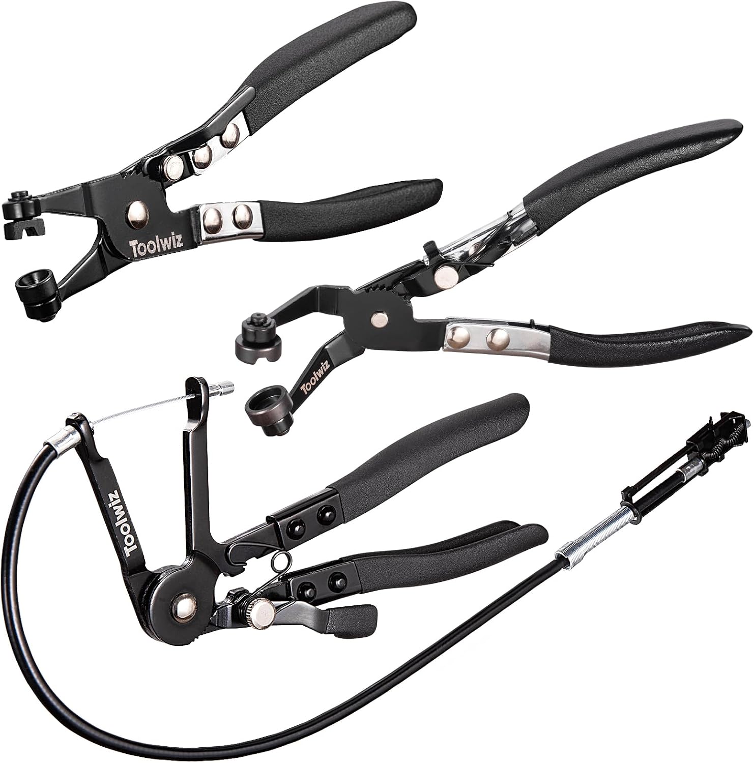 Detalle de Toolwiz 3 Piezas alicates abrazaderas 68,6 cm
