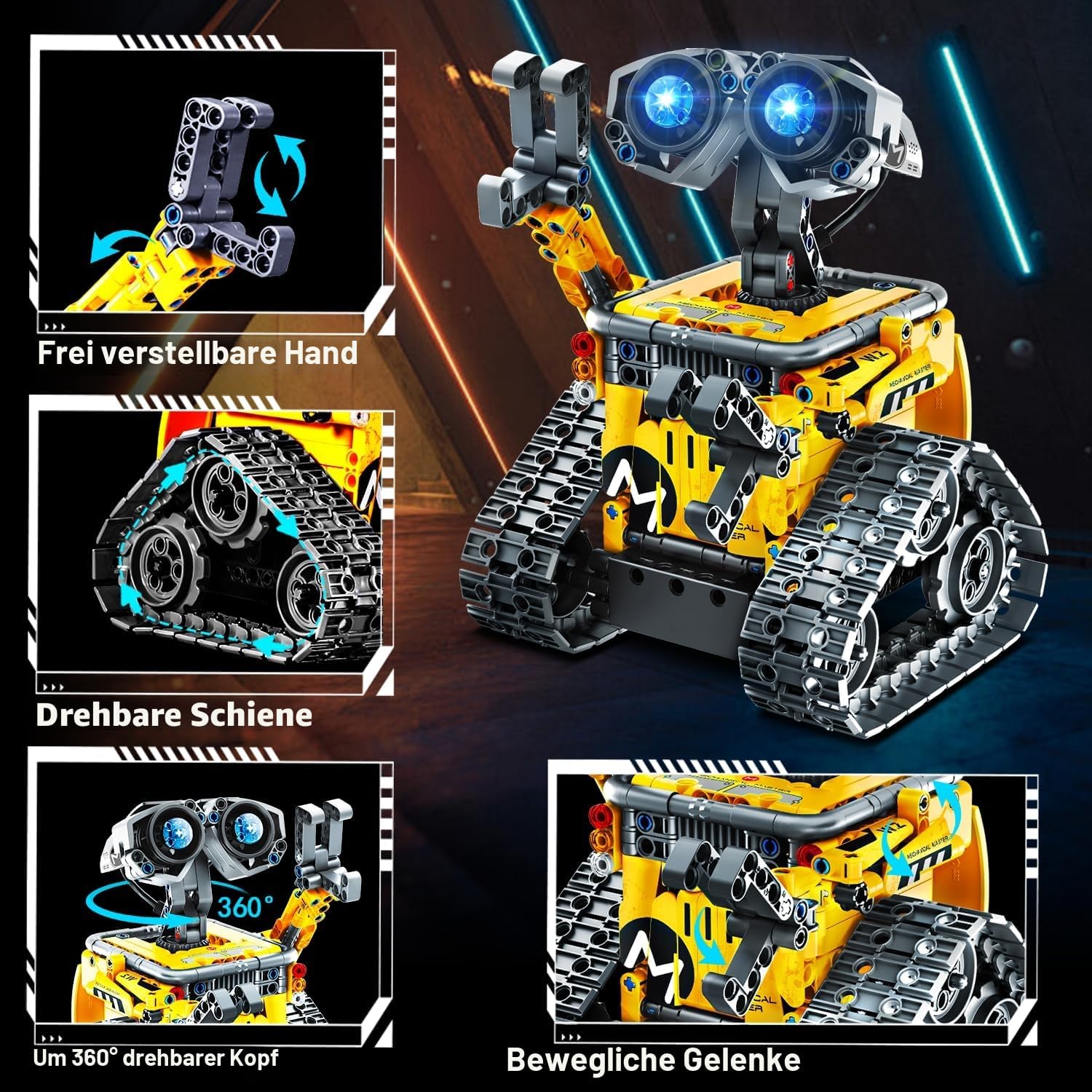 Thumbnail 3 de PLAXSOON Technik Roboter 5 in 1