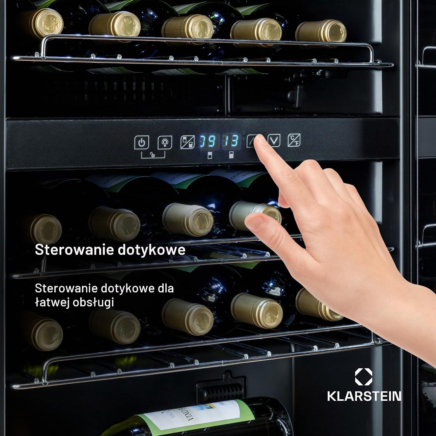 Thumbnail 5 de Klarstein Shiraz TK15-Shiraz-29D – winiarka 80 l, 29 butelek, 2 strefy