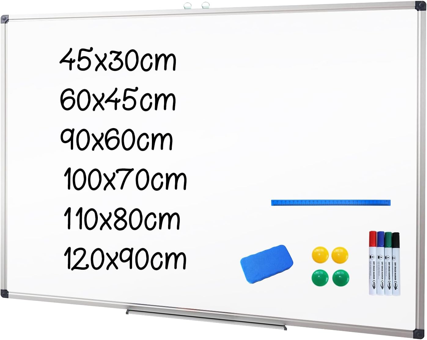 Detalle de XIWODE Magnetic Dry Erase Board 90 x 60cm