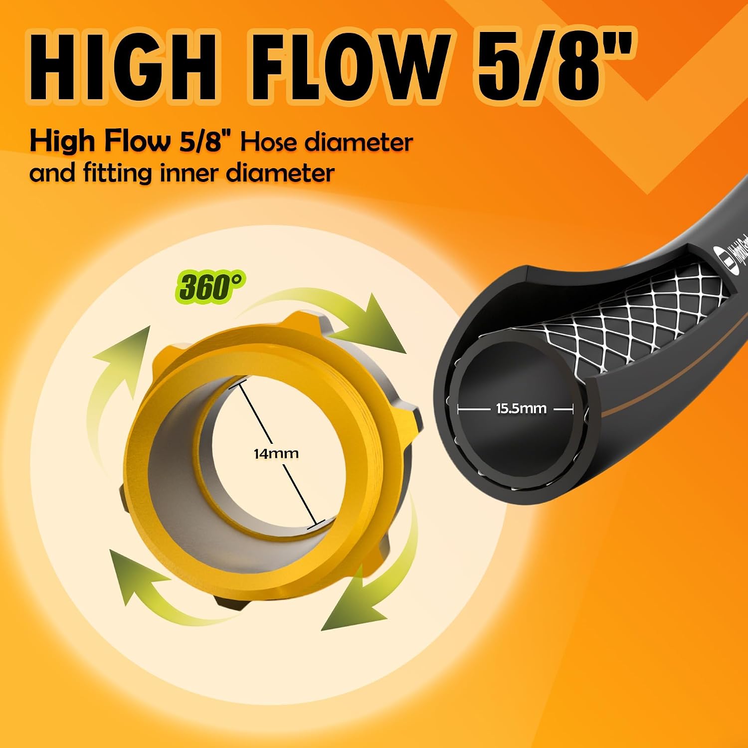 Detalle 2 de VUNDARA Garden Hose 50 ft