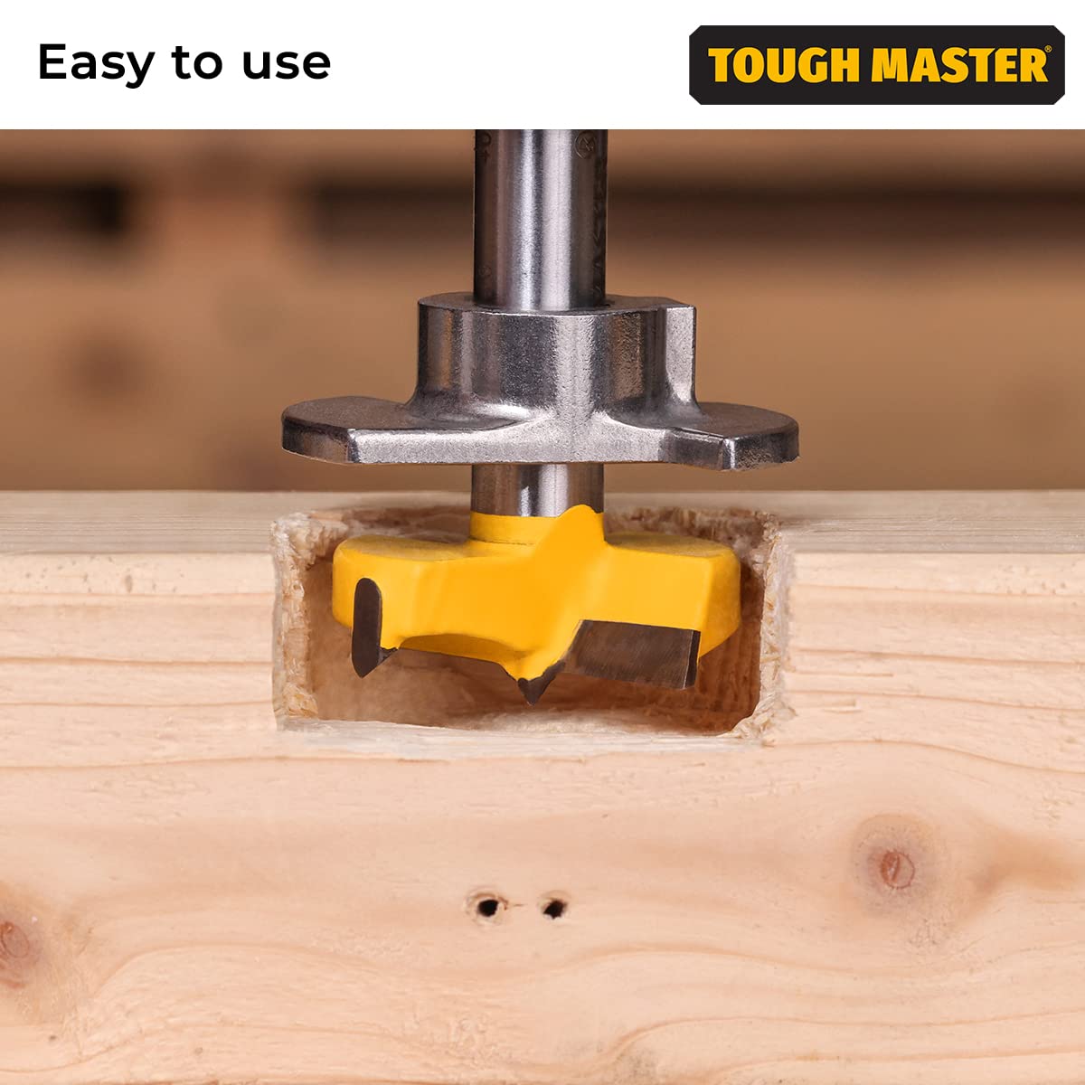 Thumbnail 3 de Forstner Bits TOUGH MASTER 5-Piece TCT Set (15mm–35mm) with Depth Stop, 2 Hex Keys & Heavy-Duty Case