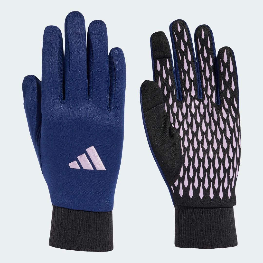 Detalle de Guantes jugador Francia Adidas – Azul
