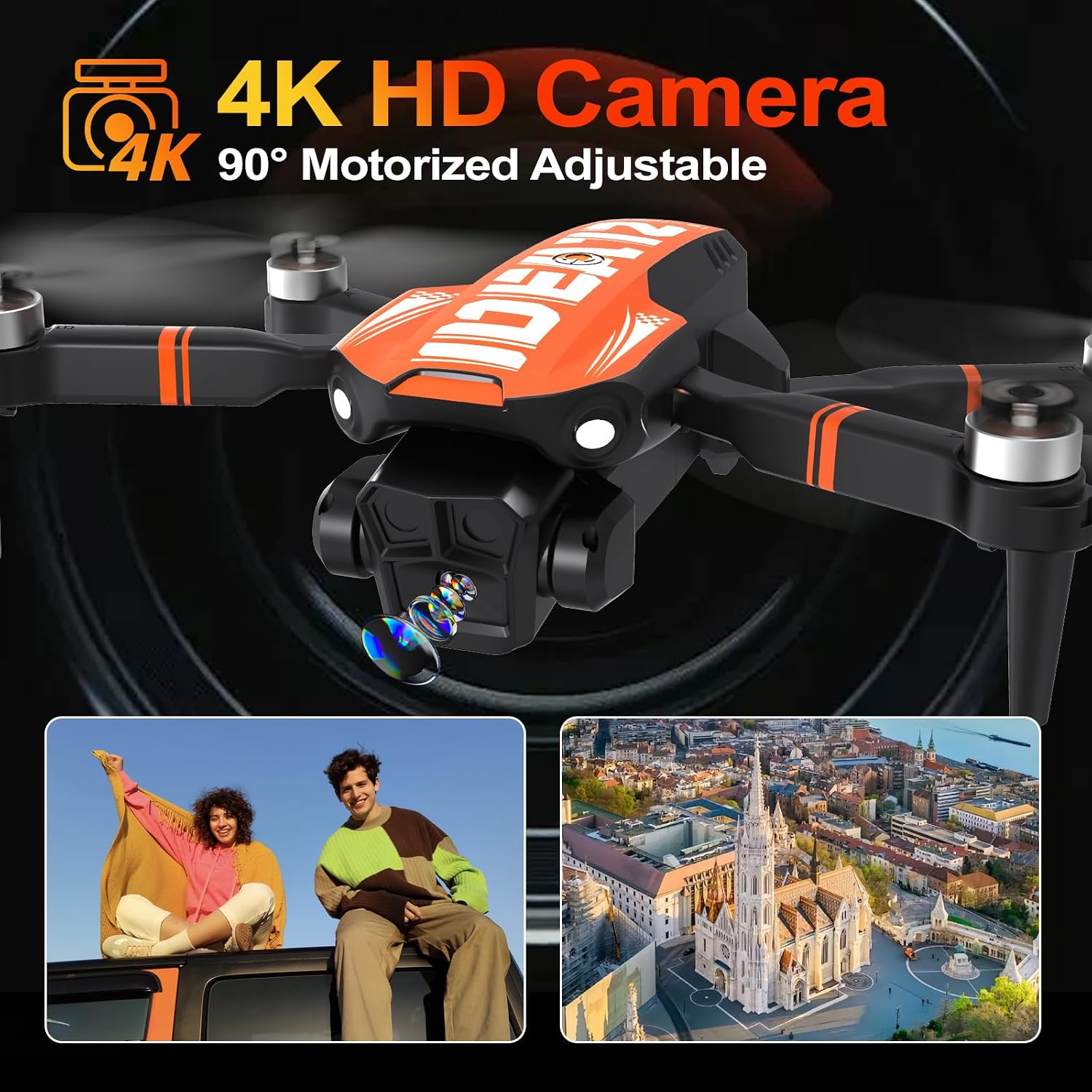 Detalle 2 de LE-IDEA GPS Drone con Cámara 4K