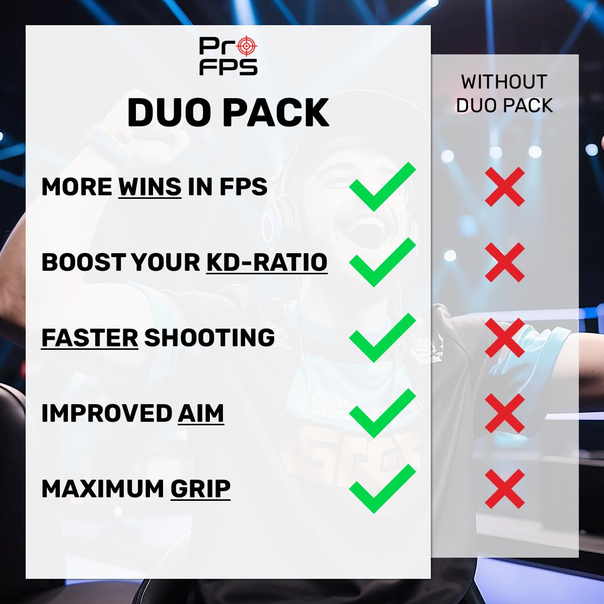 Thumbnail 5 de ProFPS PS5 PS4 Zubehör 6 Precision Rings 2 Sticks