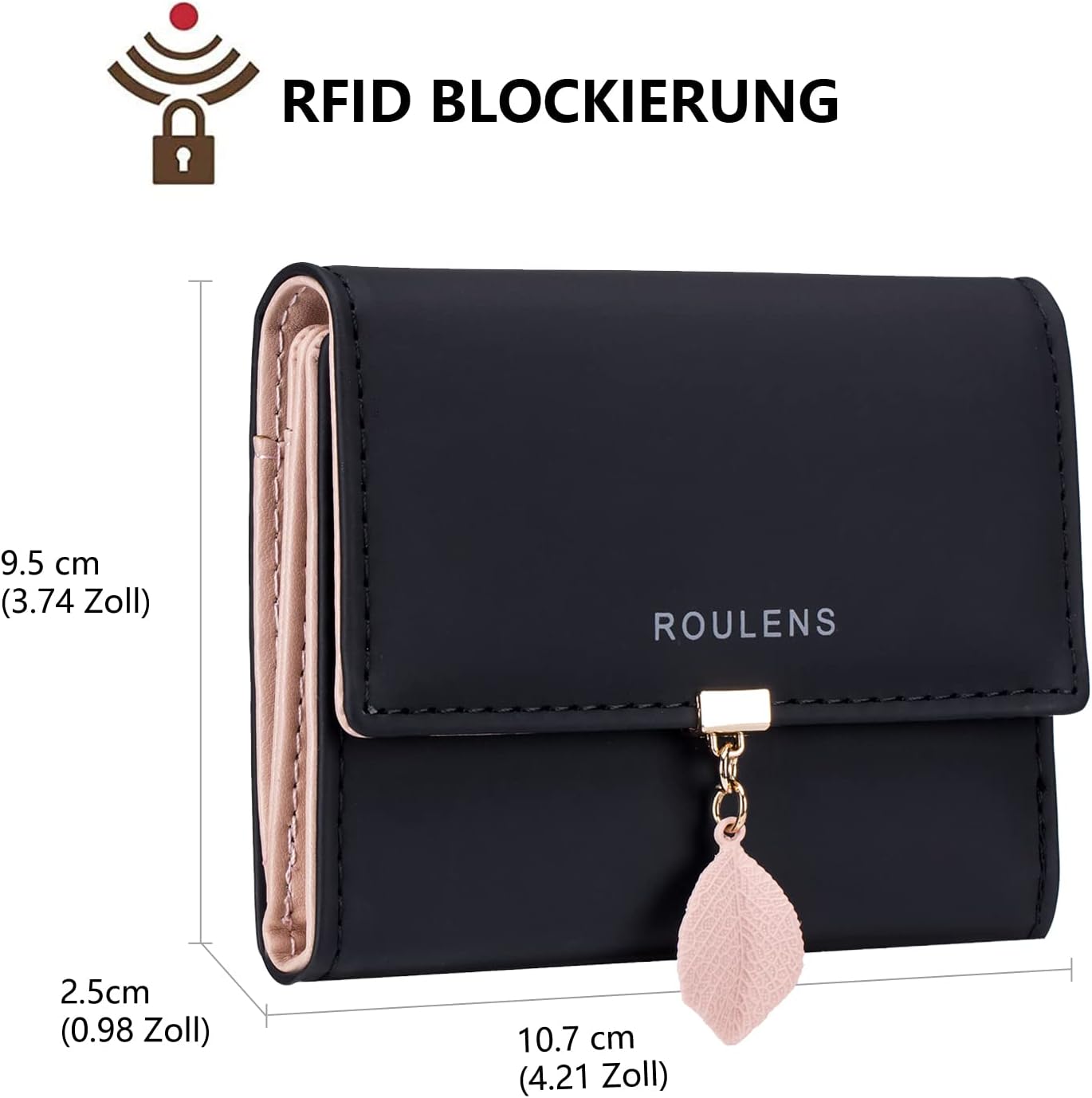 Detalle 2 de Roulens Damen Geldbeutel mit RFID 10,7 cm