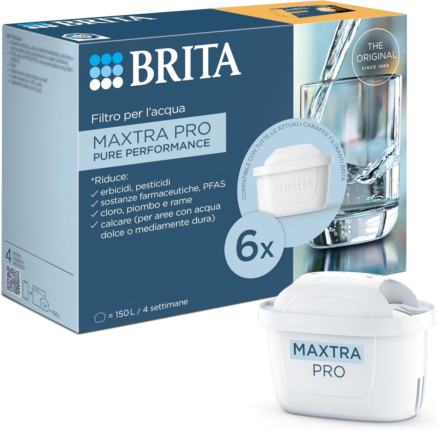Brita MAXTRA PRO All-in-1 Filtro rubinetto 6 pezzi