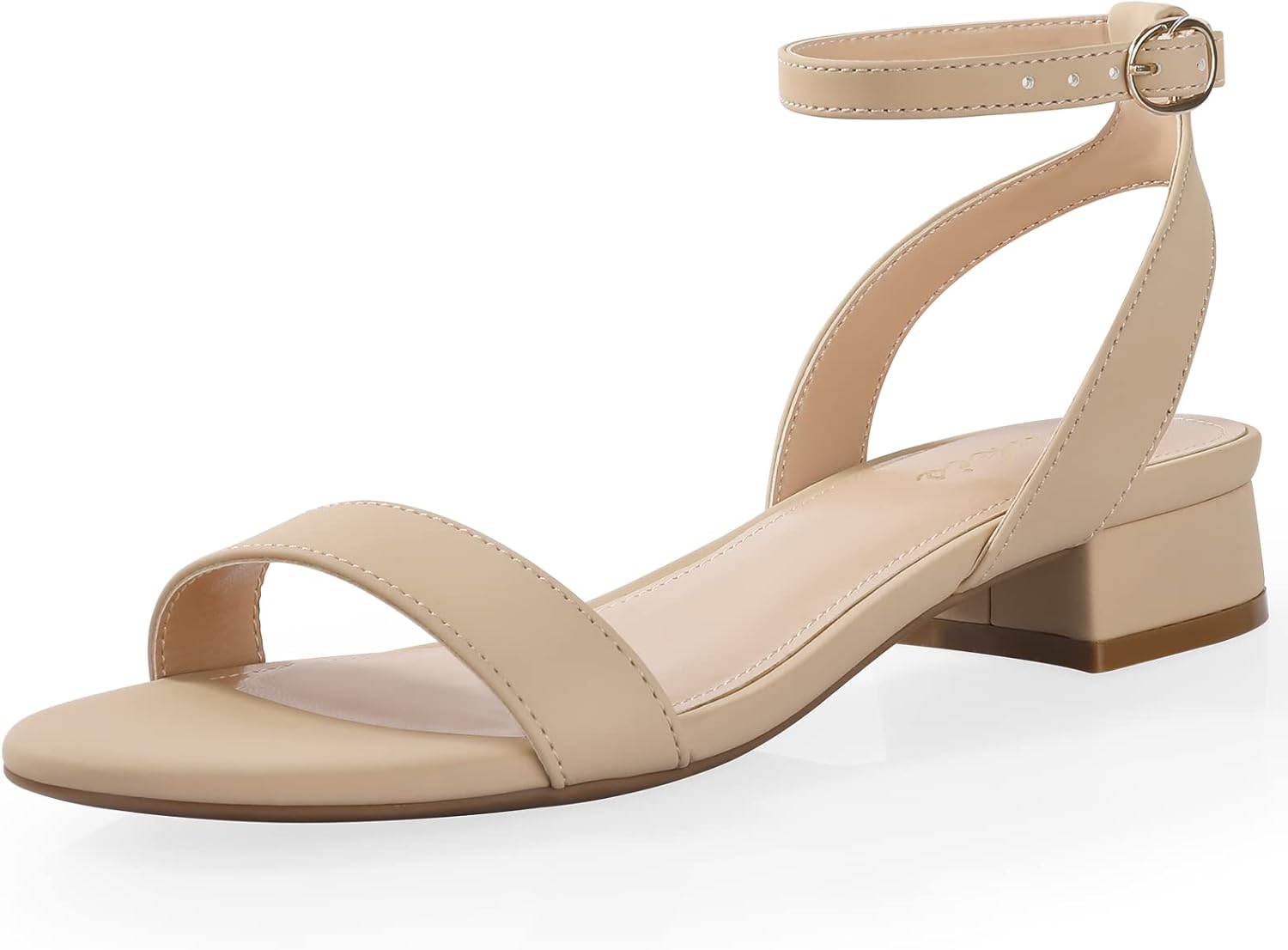 Detalle de Ankis Black Nude White Gold Women Sandals