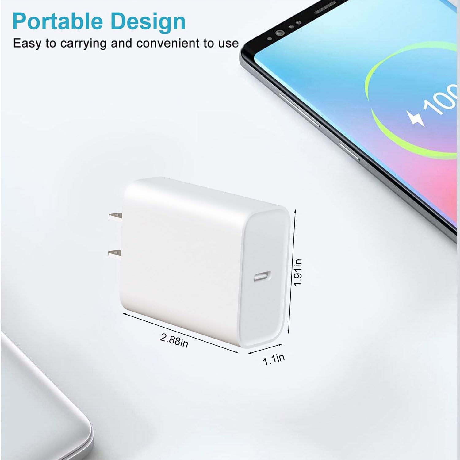 Detalle 1 de USB-C Charger Block 20W