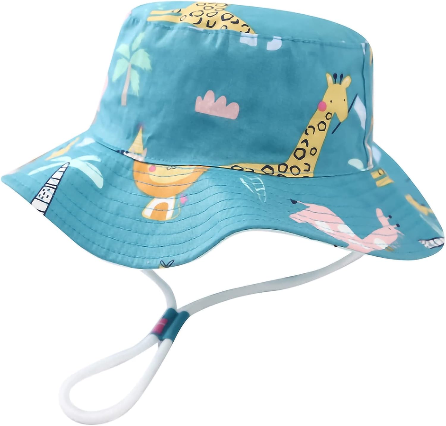 Thumbnail 6 de Malaxlx Baby/Toddler/Kids Bucket Sun Hat with Cute Print – UPF50+ Summer Protection
