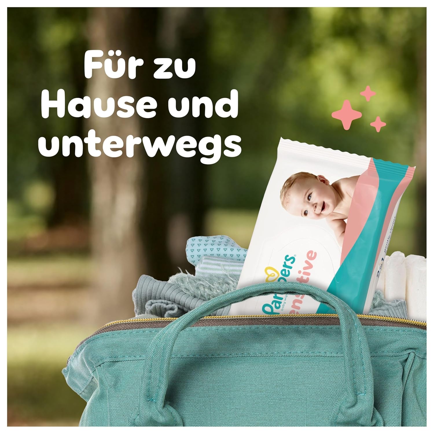Thumbnail 5 de Pampers Sensitive Baby-Feuchttücher 1200 Stück