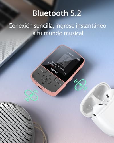 Thumbnail 5 de YOTON Bluetooth 5.2 MP3, lecteur portable 64 Go