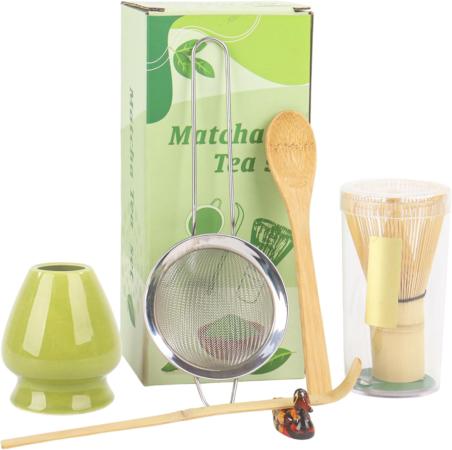 Thumbnail 6 de Matcha Whisk Set of 6 – Complete Traditional Matcha Kit with Ceramic Holder