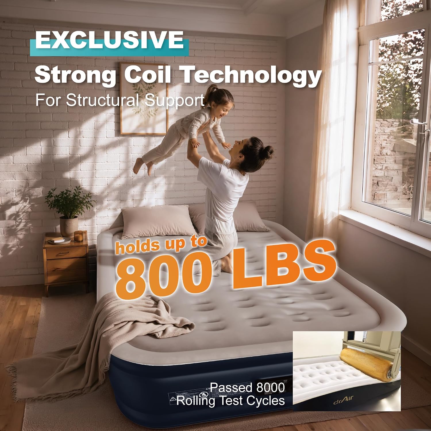 Detalle de Dr. air Queen Air Mattress