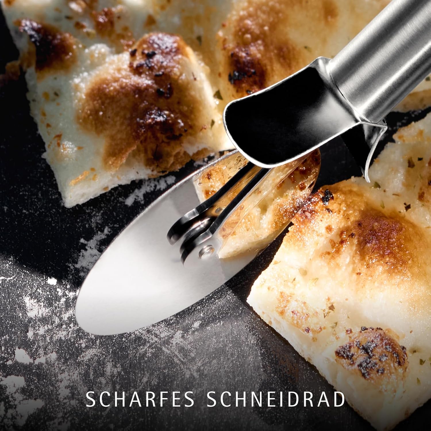 Thumbnail 1 de WMF Profi Plus Pizzaschneider 19,8 cm – Pizzaroller aus Cromargan Edelstahl (teilmattiert)